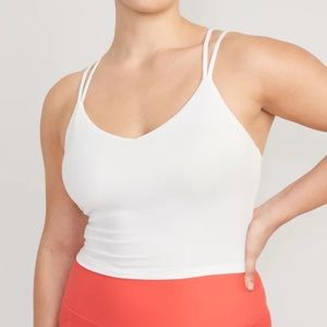 Old Navy Strappy Longline Sports Bra